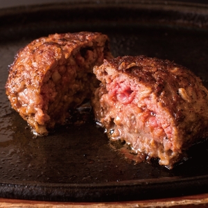 常陸牛100% ハンバーグ 無添加 5個 セット リピーター続出！ ギフト 食べ物 肉 10000円 手捏ね 焼くだけでレストランの味 冷凍 小分け お歳暮 ※離島への配送不可（北海道、沖縄本島は配送可能）（DU-6）