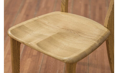 【頑固おやじ】栗の木のダイニングチェアー【家具 椅子 木製 食卓椅子 栗の木 無垢材 オイル仕上げ 水戸市 茨城県】（BV-140）