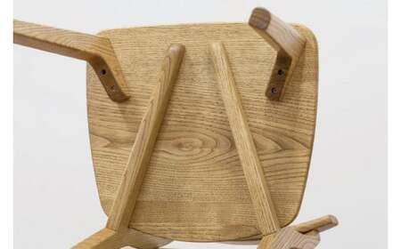 【頑固おやじ】栗の木のダイニングチェアー【家具 椅子 木製 食卓椅子 栗の木 無垢材 オイル仕上げ 水戸市 茨城県】（BV-140）