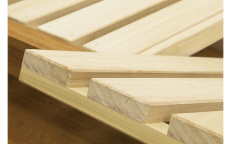 BV-55 【頑固おやじ】楠の木の優しい香りがするベッドフレーム シングルサイズ