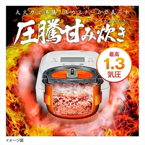 K-12 【圧力スチームIH】炊飯器（5.5合用） RZ-V100EM(K)