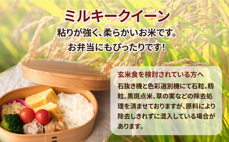 令和5年産 茨城県産 ミルキークイーン 玄米 2kg×5袋｜このお米は石抜き機、色彩選別機の処理済みです ※離島への配送不可