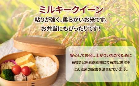 【定期便 3ヶ月】令和7年産　茨城県産 ミルキークイーン 精米5kg（5kg×1袋）　※離島への配送不可 ※2025年10月下旬頃より順次発送予定