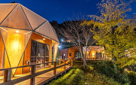 アウラテラス茨城 グランピング 宿泊利用券30,000円分(1枚) ※離島への配送不可 ※2025年9月上旬頃より順次発送予定