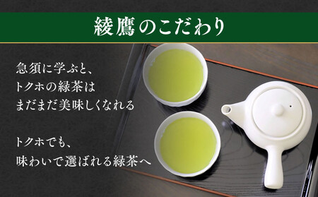 【4ヶ月定期便】綾鷹「特選茶」 500ml×96本(4ケース) ※離島への配送不可