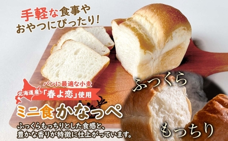 【3ヵ月定期便】食パン2斤、ミニ食かなっぺ4個