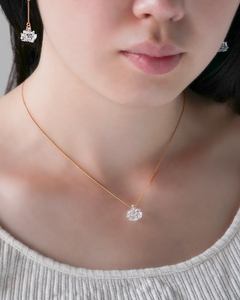 HARIO ネックレス「シロツメクサ」シリーズ［HAP-C-003］_BD86