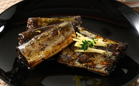 【定期便】全3回（隔月）骨ごとさんま 5切×6袋 ｜ 魚 さかな サカナ サンマ 秋刀魚 煮魚 やわらかい おいしい ご飯のお供 学校給食 骨まで食べられる 定期便 ギフト 贈答 プレゼント ご褒美 贈り物 家庭 加工品 食料 _BJ10