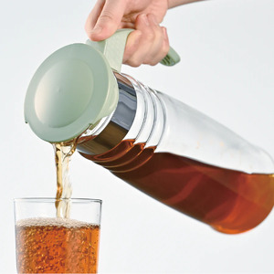 HARIO かご網付き水出し茶ポットミニ［HCC-7-SG］ ｜ HARIO ハリオ_FI46