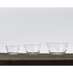 HARIO 片口ボール3個セット［KB-1318］ ※離島への配送不可｜ハリオ おしゃれ シンプル スタイリッシュ かわいい 耐熱 ガラス 耐熱ボウル 食器 器 ボウル ボール 日用品 キッチン用品 日本製 電子レンジ可 オーブン可_FI62