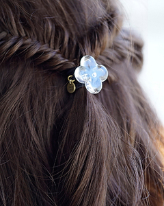 HARIO ヘアゴム ホワイトフラワー［HAP-WF-003H］｜アクセサリー HARIO ハリオ_FM34