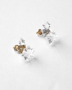 HARIO ピアス ホシアカリ HAA-HO-P｜耐熱 ガラス アクセサリー ハリオ 職人 繊細 フォーマル カジュアル きれいめ おしゃれ 20代 30代 40代 贈答 プレゼント ギフト 贈り物 お祝 ご褒美 記念品 _FM97 ※離島への配送不可