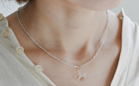 HARIO tane ネックレス 雨氷 [HATN-UH-N-NF]｜ HARIO ハリオ_FU60