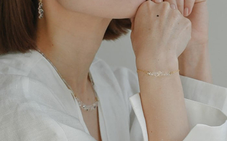 HARIO tane ブレスレッド 渚 [HATN-NG-BL-GF]｜ HARIO ハリオ _FU66