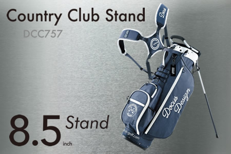 CZ45_Country Club Stand 8.5 DCC757 ネイビー／ホワイト | ゴルフ