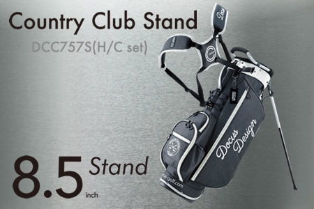 Country Club Stand 8.5 DCC757S (ヘッドカバーセット) ブラック