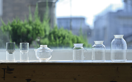 HARIO ガラスの手仕事保存びん 2,000ml［GHB-2000］_BE95