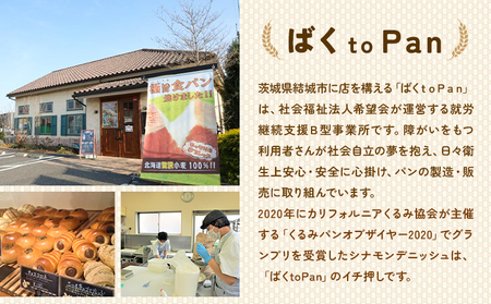 ばくto Pan バラエティセット B 10種類 14個（くるみパンオブザイヤー2020グランプリ受賞店） 《90日以内に出荷予定(土日祝除く)》 茨城県 結城市 パン 食パン ベーカリー ディニッシュ クロワッサン 【配送不可地域あり】