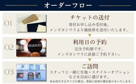 【自宅へ出張訪問】老舗テーラーが仕立てるオーダースーツ・オーダーシャツお仕立て補助券(600,000円) | オーダースーツ オーダースーツ オーダースーツ オーダースーツ オーダースーツ