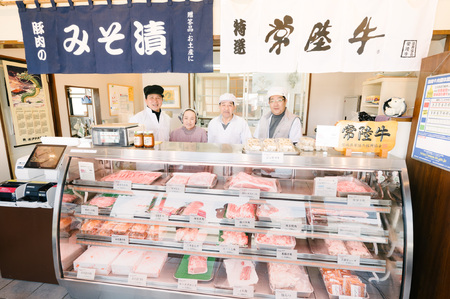 【 海老沢精肉店 】 豚ロース肉 の みそ漬け 約 640g 冷蔵 国産 豚肉 【 定期便 3カ月 連続 お届け】