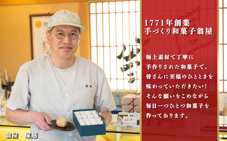 最中 1771年創業 翁屋最中 「 きぬの夕月 」 10個入