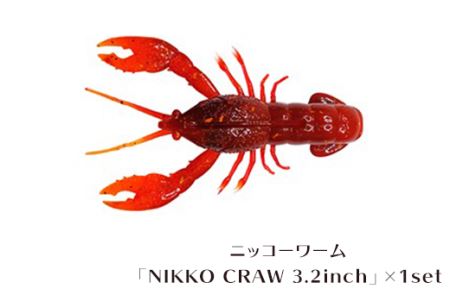 バスワームセット 5set 【 ニッコーワーム 】（ 疑似餌 ・ USモデル ）【 バスワーム 餌 疑似餌 ルアー 釣り バス釣り 釣り具 釣り用品 レジャー おすすめ 】