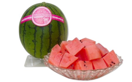 スイカ 小玉スイカ 茨城県産 ピノガール 約3kg 2個 