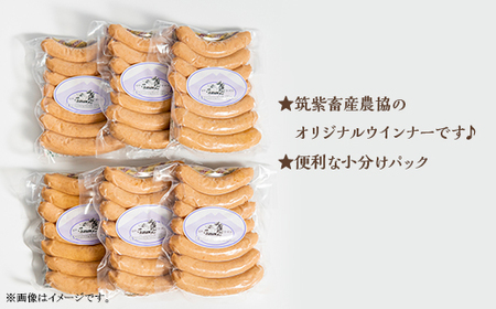 【 筑紫畜産農協 】ウィンナー 1.2kg ( 200g × 6 ) 国産 豚肉