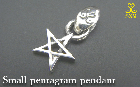 Small pentagram pendant