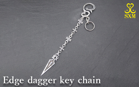 Edge dagger key chain