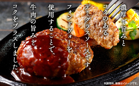 極み焼きハンバーグ（デミグラスソース）セット定期便3か月 定期便 
