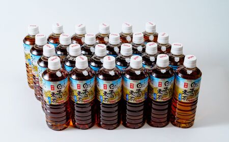 麦茶 POMブランド 麦茶 600ml×24本 ノンカフェイン