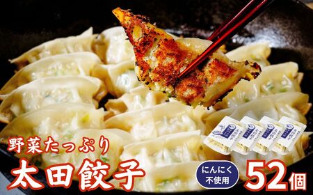 【にんにく不使用】無添加 野菜たっぷり なごみ家 冷凍 52個 | 茨城県 常陸太田市 美味しい 野菜 楽しみ 一品 おかず 夕食 こども 大人 新鮮 たっぷり ニンニク 有り なし 包装 のし掛け餃子 ぎょうざ 生餃子 冷凍 ギフト 贈り物