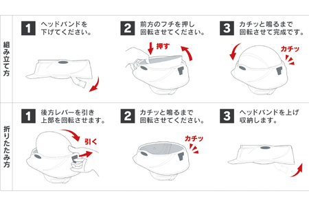 【防災用】【厚生労働省　適合品】回転式折りたたみヘルメット　Crubo130　ホワイト　【災害時 災害対策 防災 地震 安心安全 防災グッズ 備え 備蓄】(CP101)