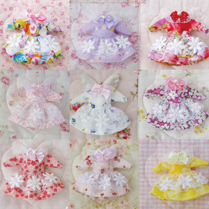 おやゆび姫の妖精ワンピース　タペストリー【手作り ハンドメイド 手芸】（CF105）