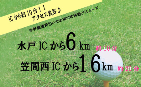桜の宮ゴルフ倶楽部  ゴルフプレ－補助券 15000円分