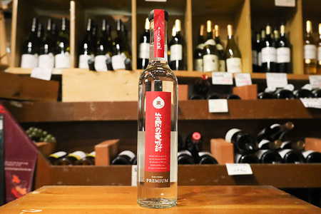 笠間の栗焼酎(赤・黄)「十三天狗の伝説」プレミアム原酒2本セット AT-003