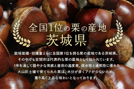 低温熟成冷凍栗（茨城産） 2L〜3L 14kg 掛け合う