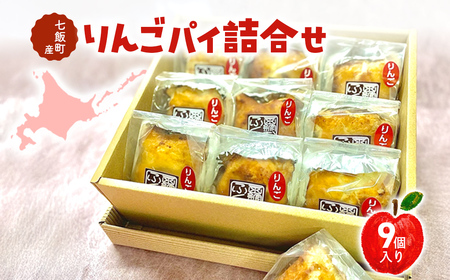 七飯町産りんごパイ詰合せ（9個） NABG002