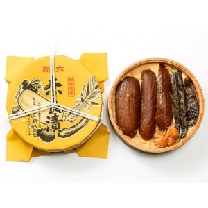 新六本店 奈良漬樽詰 (瓜・胡瓜・茄子・生姜) 935g【1346755】