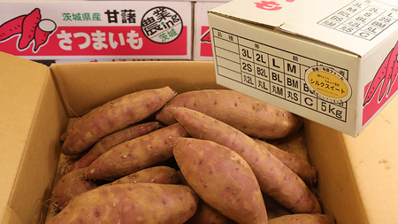 さつまいも 【 シルクスイート 】 5kg ( 箱込 ) 