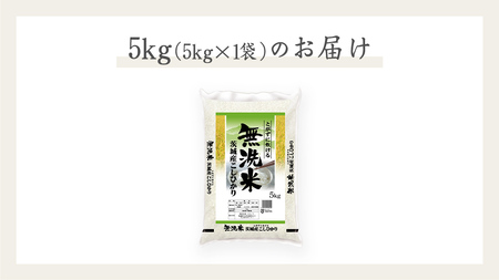 《 令和7年産 》 茨城県産 無洗米 コシヒカリ ( 5kg × 1袋 ) 期間限定 こしひかり 米 コメ こめ 五ツ星 高品質 白米 精米 時短 単一米