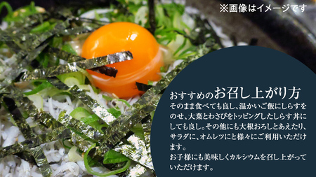 大津港水揚げの 釜揚げしらす 1.5kg (500g×3パック) (茨城県共通返礼品:北茨城市)