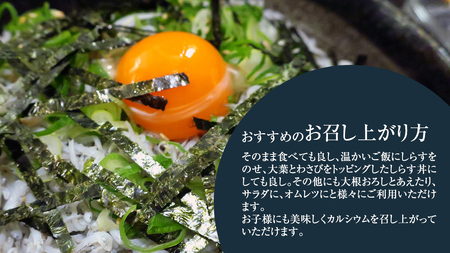 大津港水揚げ しらす干し 1kg (500g×2パック) (茨城県共通返礼品：北茨城市)