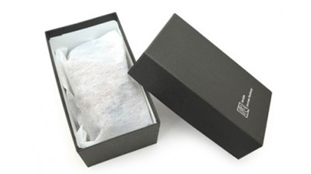 【サイフ工房ANDOU】ゴルフボールケース・横型(ナイトブルー)