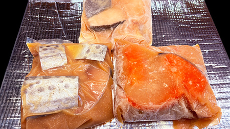 西京漬け 詰め合わせ セット（ノルウェーサーモン・銀たら・さわら）