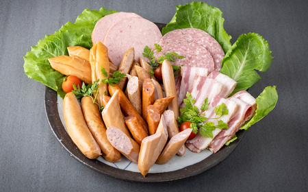 全8品 べーコン・ソーセージとスモークササミのバラエティセット