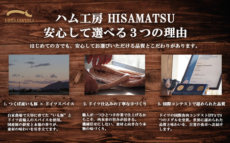 ハム工房HISAMATSUの6種詰め合わせ ハム