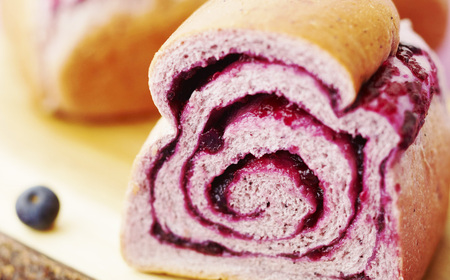 3ヵ月定期便 ブルーベリーブレッド3本 パン