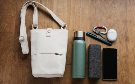 帆布鞄 須田帆布 タウンハイク(キナリ) │ ショルダーバッグ